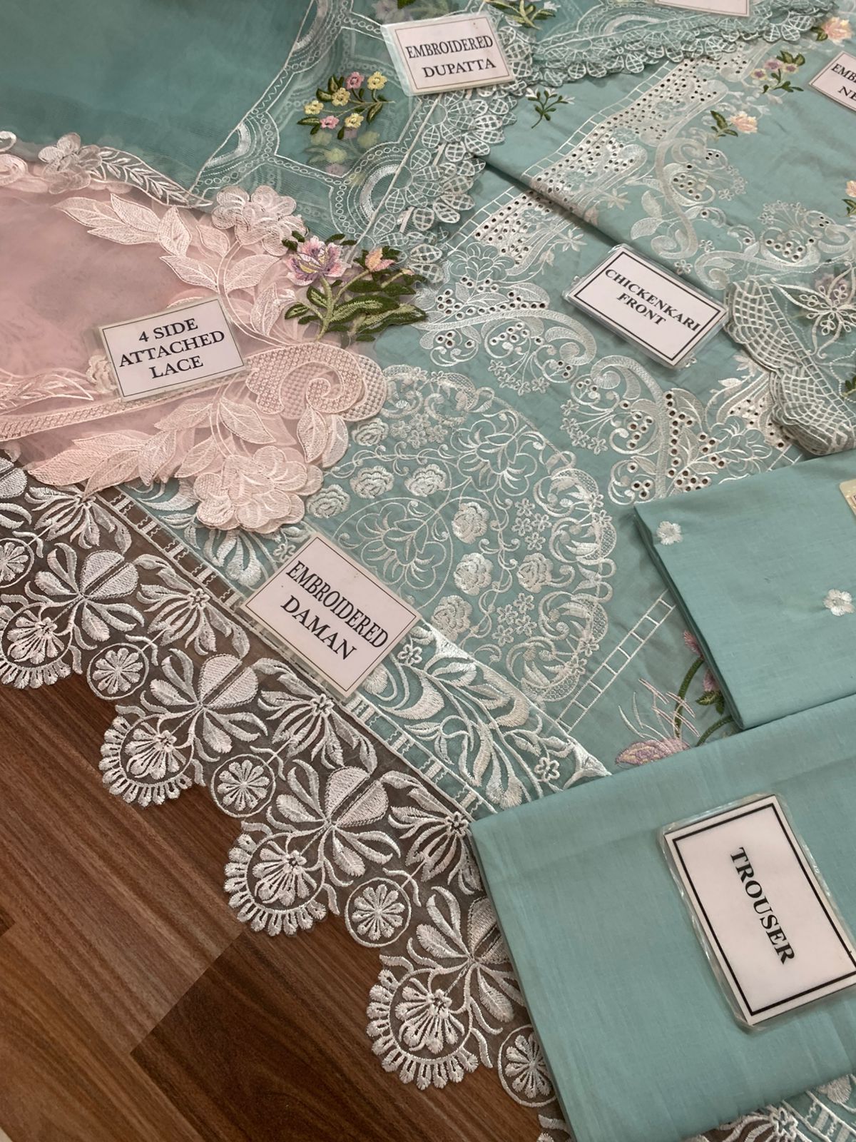 PRESENTING ELAAF – &nbsp;BRAND LUXURY PRIMEIUM EMBROIDERED CHICKEN KARI COLLECTIO