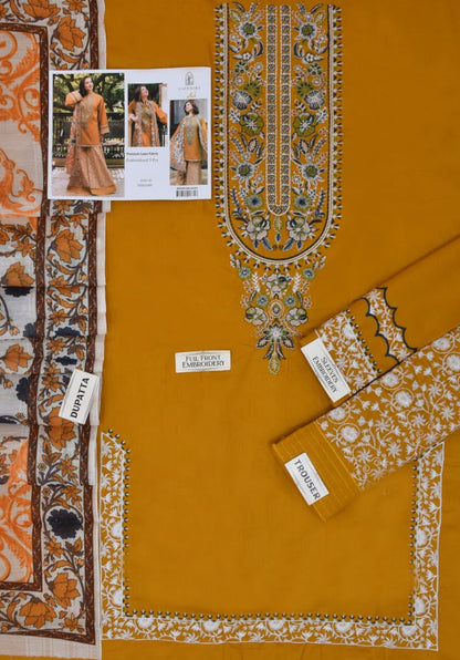 BRAND:*SAPPHIRE* lawn embroidered hit code unstitched 3pc | DC Free on Advance  only
