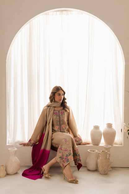 BRAND:*ANGAN* lawn embroidered hit code unstitced 3p | DC Free On Advance payment
