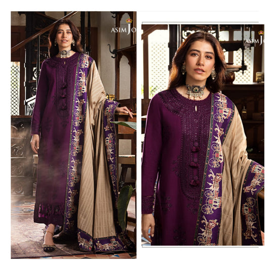 ASIMJOFA BRAND LUXURY EMBROIDERED | DC Free On Advance Paymnet