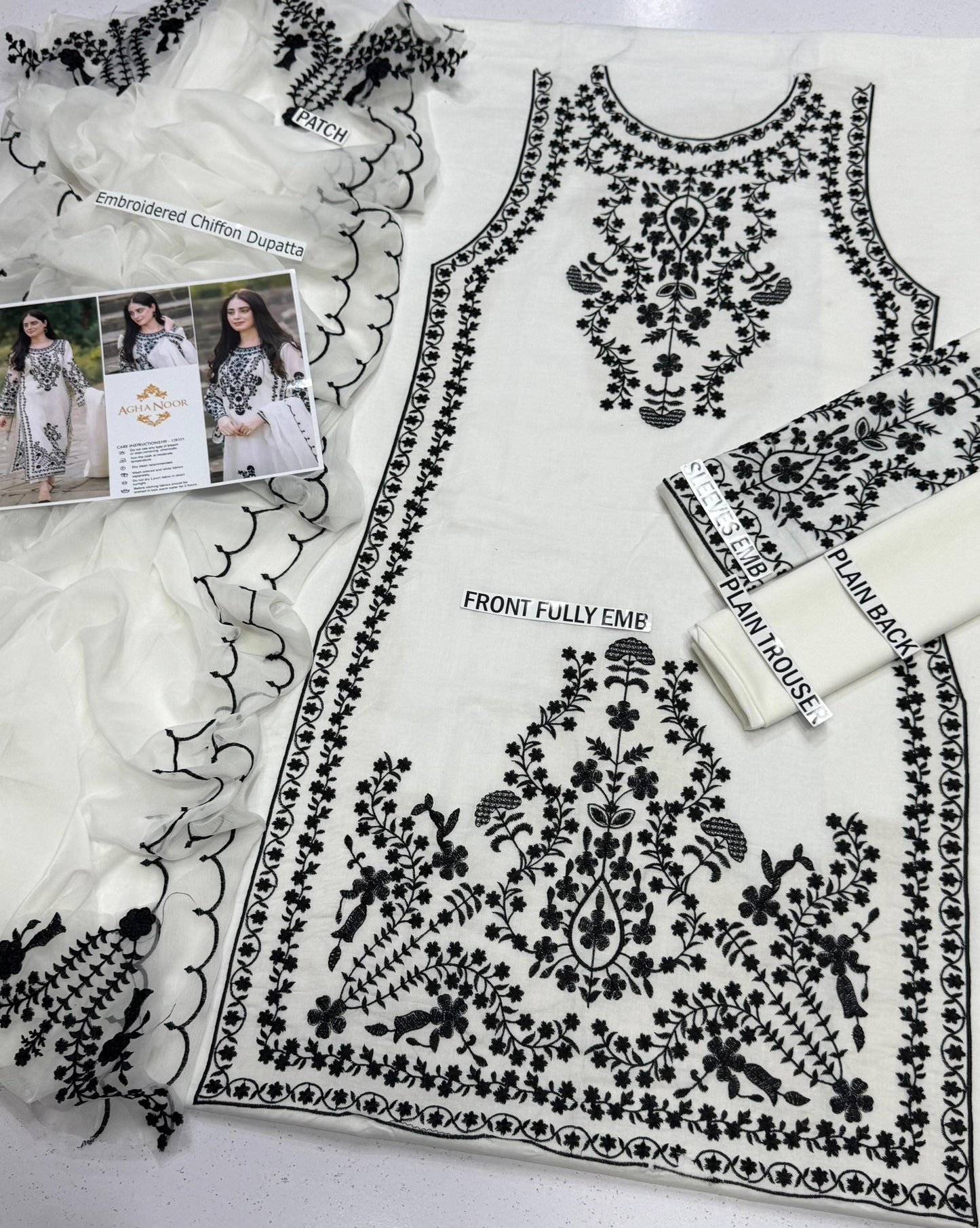 *PRESNETING AGHA NOOR MOST LUXURY EMBROIDERED HIT CODE* | DC Fre on Advance payment