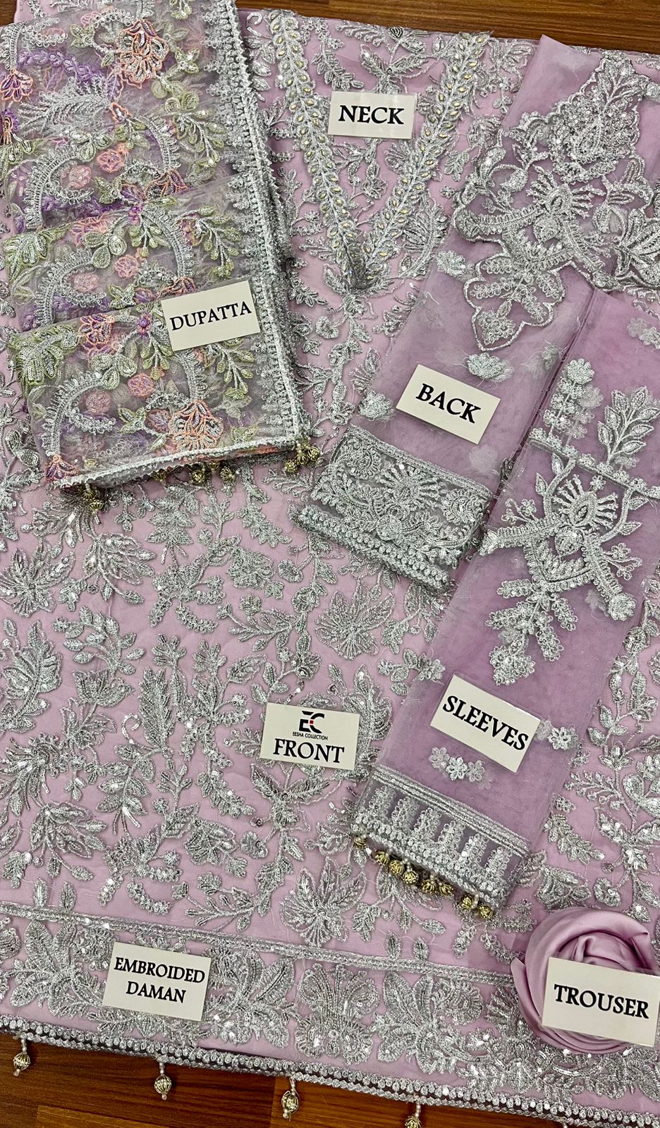 ZARIF LUXURY NET COLLECTION | DC Free On Advance Paymnet