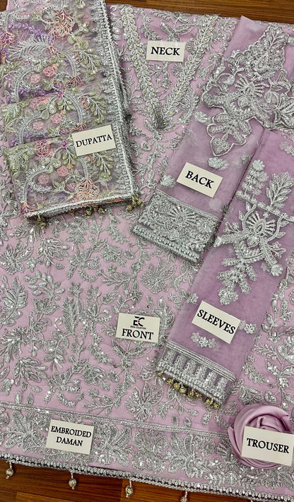 ZARIF LUXURY NET COLLECTION | DC Free On Advance Paymnet